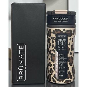 BruMate x Krista Horton Hopsulator Trio, LEOPARD LATTE